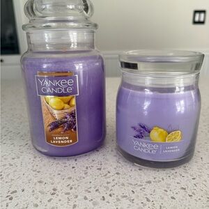 Yankee Candle Lemon Lavender,  Set of 2